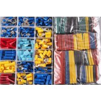 Set conectori faston + tuburi shrinkabile