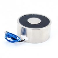 Electromagnet de atragere - 12V, 5kg/50N - 25 x 11 mm