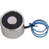 Electromagnet de atragere cu magnet permanent - 12V, 1kg/10N - 12 x 12 mm