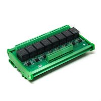 Modul releu 24V High-Low - 8 canale pe șina DIN