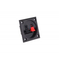 Priză pentru difuzoare 2 PIN - Pătrată