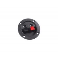 Priză pentru difuzoare 2 PIN - Rotundă
