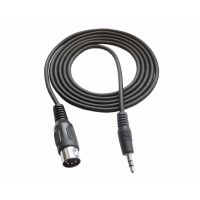 Cablul la un capat cu jack 3,5 mm și Din-jack la celălalt - 1,2 metri