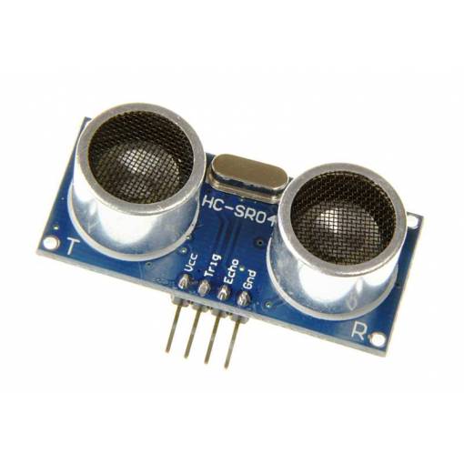 Foto - Senzor de distanță ultrasonic HC-SR04 pentru microcontrolere