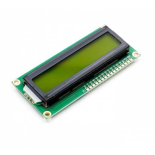 Foto - Display LCD - Galben, 16x2 caractere