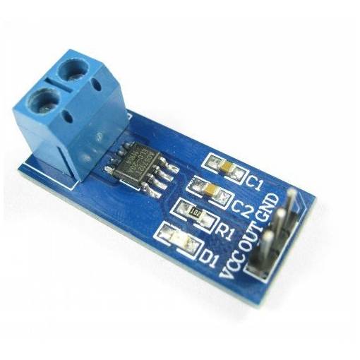 Foto - Sensor de curent ACS712 - 5A