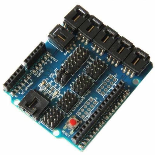 Foto - Shield senzor pentru Arduino UNO, MEGA Duemilanove