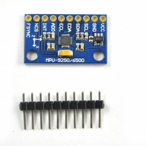 Foto - Gyroscop 3-axial + Accelerometru + Magnetometru MPU-9250 SPI/IIC