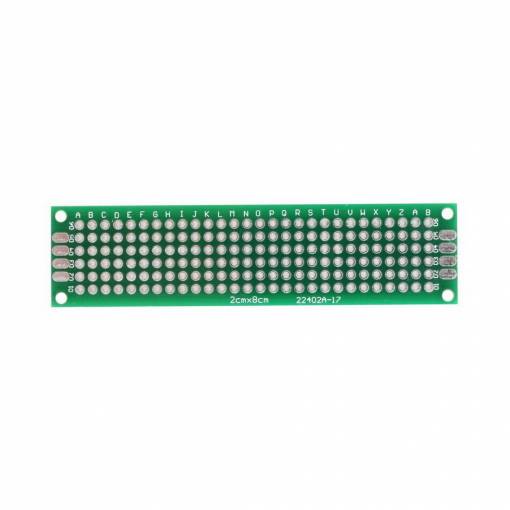 Foto - Placă de circuit imprimat universal - 20 x 80 mm, prototip PCB FR4