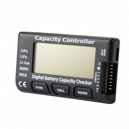 Foto - Tester de capacitate pentru baterii - Digital NiMH Nicd LiPo LiFe Li-ion