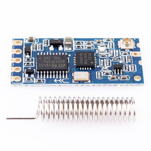 Foto - Modul Wireless pentru port serial - 433MHz, HC-12 SI4463, 1000m