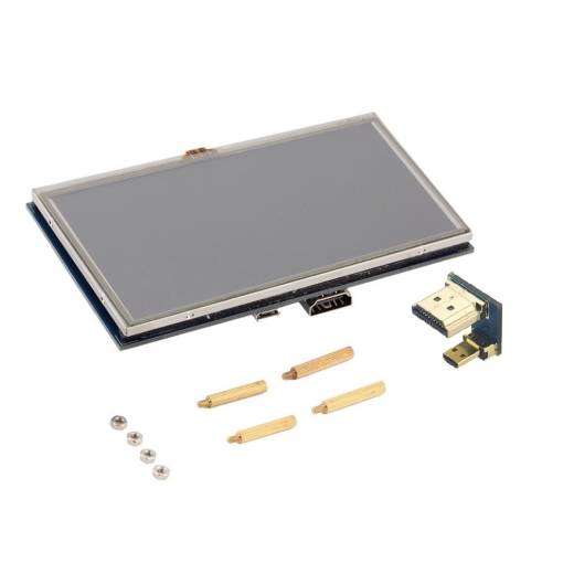 Foto - Panou tactil HDMI de 5" pentru Raspberry Pi