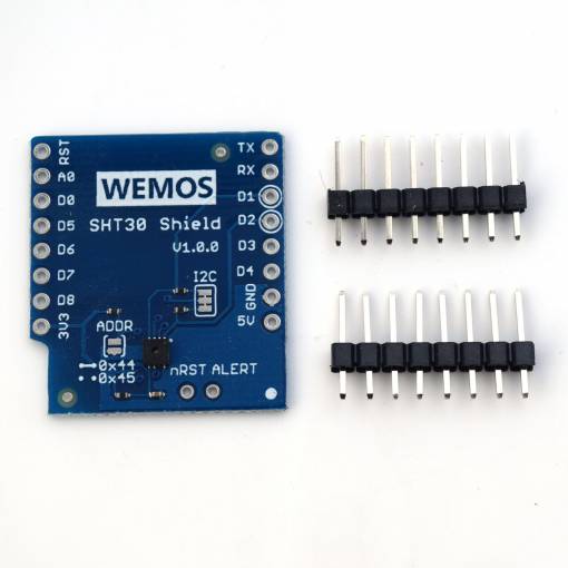 Foto - Scut WeMos D1 mini SHT30 pentru temperatura și umiditate I2C