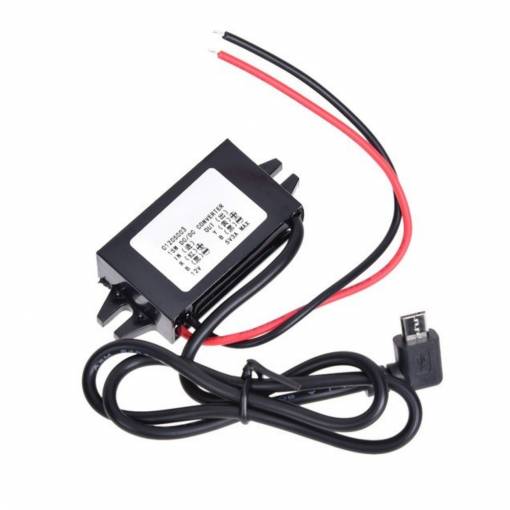 Foto - Convertor DC-DC 7 - 22V la micro USB 5V