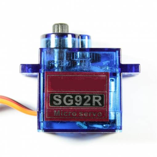 Foto - Mini motor servo de 9 grame 2,5 kg pentru mașini RC, bărci și avioane SG92R