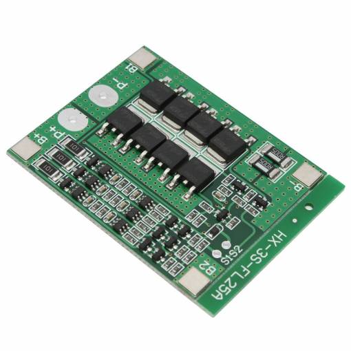 Foto - Modul de protecție pentru baterie litiu-ion Li-Ion 3S 11,1V 12,6V 25A