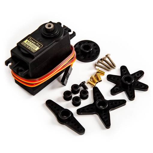 Foto - Servo MG996R (MG996) cu angrenaje metalice 13kg 180°
