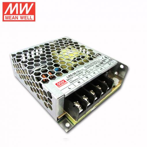 Foto - Surse de alimentare MEAN WELL LRS-50-12
