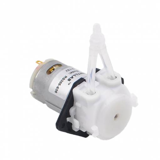 Foto - Pompă peristaltică INTLLAB cu suport pentru panou - 12V, 2 ~ 17 mL/min