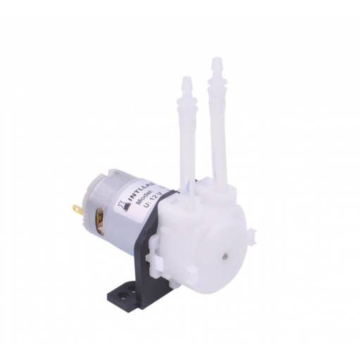 Foto - Pompă peristaltică INTLLAB cu suport tip L - 12V, 5 ~ 40 mL/min