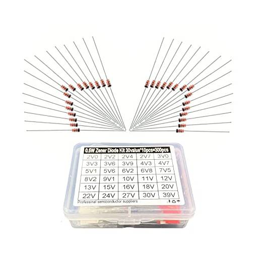 Foto - Set de diode Zener 0,5W 2 - 39V - 300 bucăți