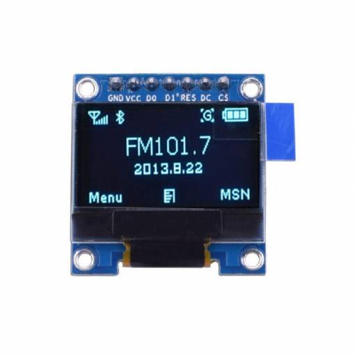 Foto - SPI OLED 1,3" display 128 x 64 - Albastru