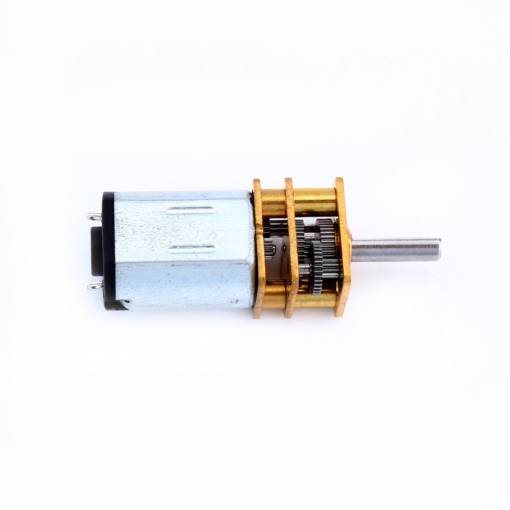 Foto - Motor cu curent continuu cu transmisie - DC 12V 100 RPM N20