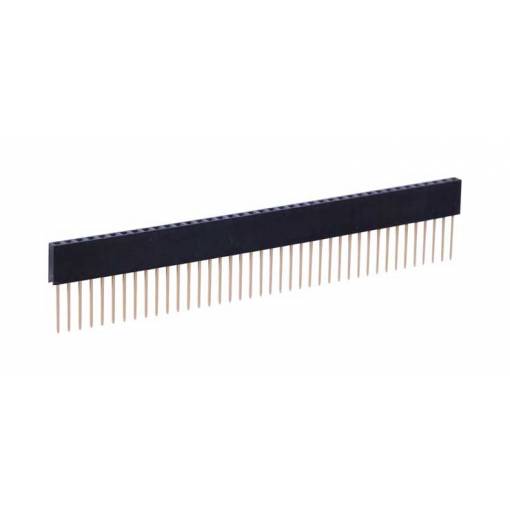 Foto - Șină de conector stivuită 40 pin - Femelă