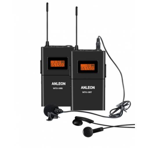 Foto - Anleon MTG-100 - sistem compact de ghidare și interpretare wireless - Transmițător + Receptor