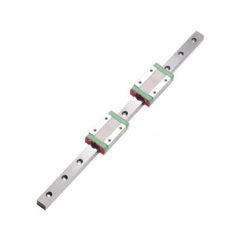 Foto - Șină de ghidare lineară cu două vehicule MGN15 - Lungime 750 mm