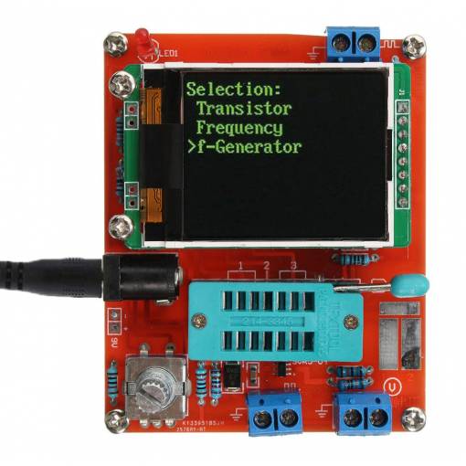 Foto - Tester universal LCR, ESR și semnal PWM GM328