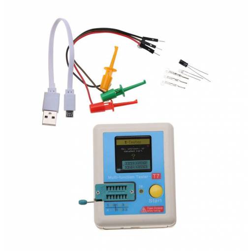 Foto - Tester universal LCR LCR-T7, ESR și componente semiconductoare