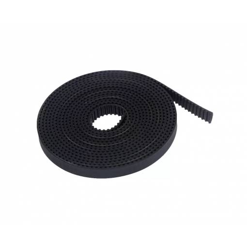 Foto - Curea dințată GT2 6 mm cu fibre de sticlă - Deschisă, 1 metru