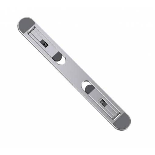 Foto - Support pliabil pentru laptop - metalic, argintiu