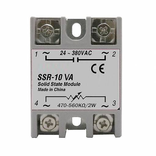 Foto - Releu SSR Solid State SSR-10VA 380V
