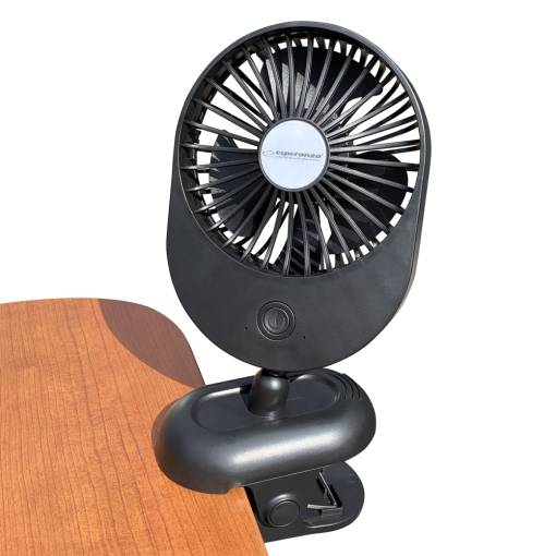 Foto - Ventilator USB de răcire cu clips