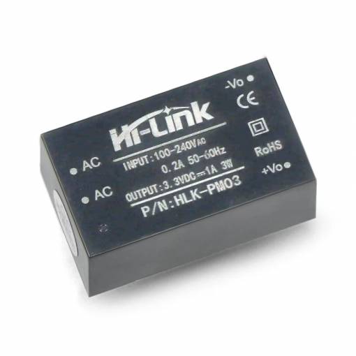 Foto - Sursa de alimentare 3,3VDC 1A 3W pentru PCB