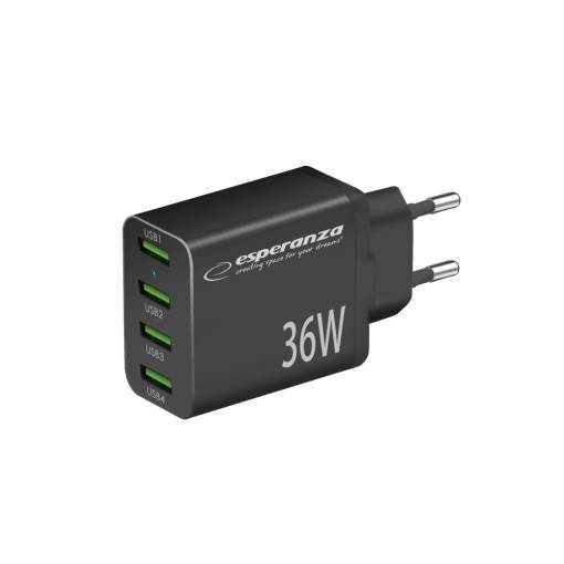 Foto - Încărcător rapid 36W - 4x USB-A
