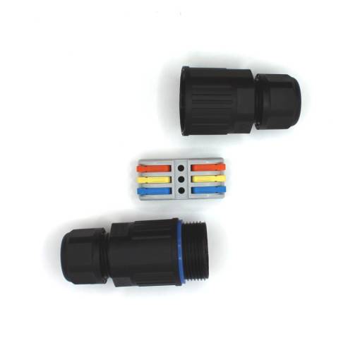 Foto - Conector rapid DRÁTEK etanș IP68 9-12mm 3pin