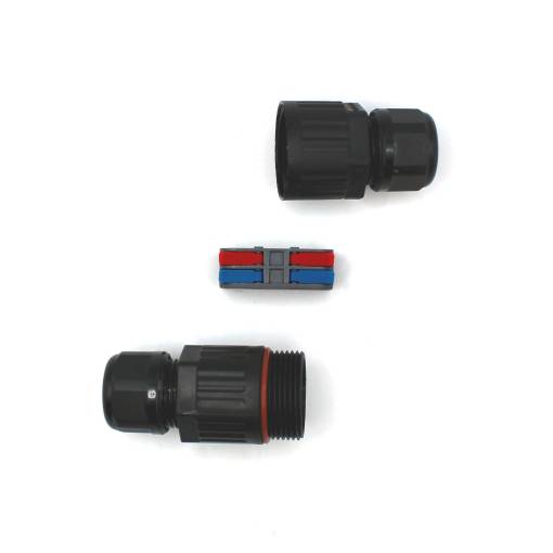 Foto - Conector rapid DRÁTEK etanș HL 9-12mm IP68 2pin