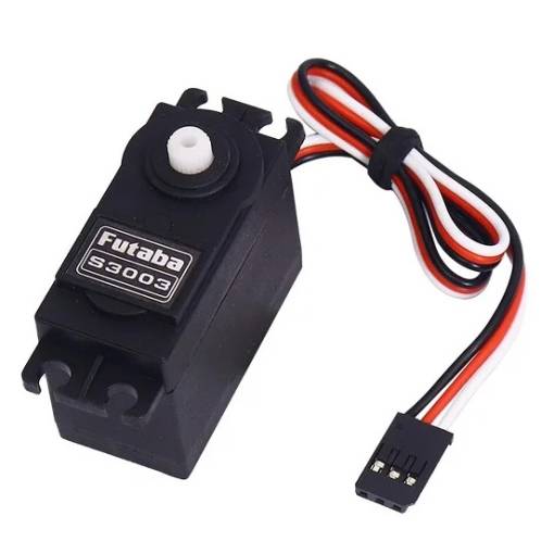 Foto - Servomotor S3003 continuu (360°) Futaba