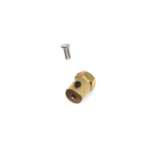 Foto - Naboj de roată, bronz cu șurub - 3mm