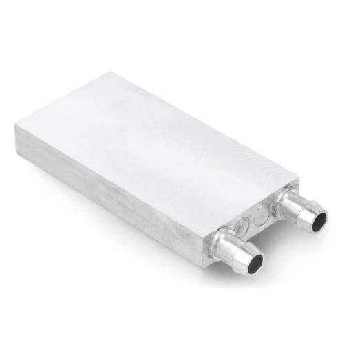 Foto - Bloc de răcire cu apă (plăcuță de răcire) – 40 × 80 × 12 mm