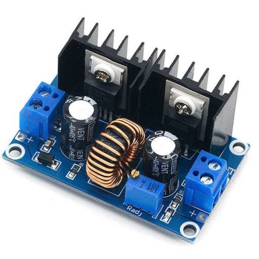 Foto - Modul step-down 4–40 V la 1.5–36 V – XL4016E1, max. 8 A / 200 W