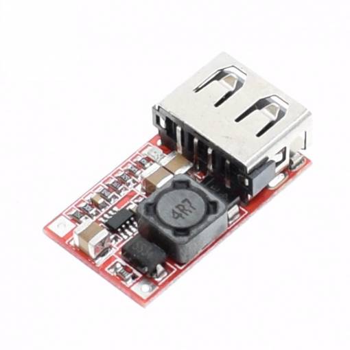 Foto - Buck step down converter DC - 6-24V, 12V/24V la 5V 3A USB