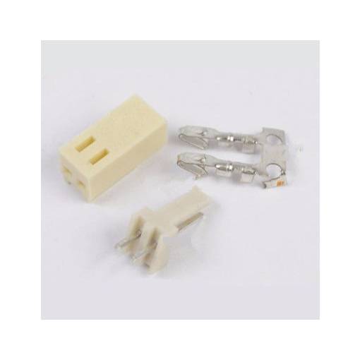 Foto - Pini de 2,54 mm cu conector și carcasă KF2510-2P