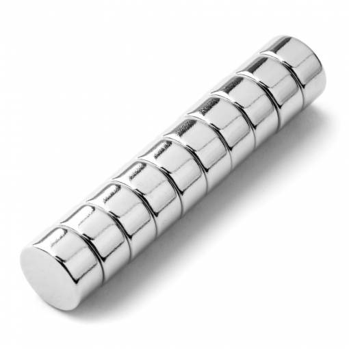 Foto - Magnet disc neodim puternic - 10 x 5 mm