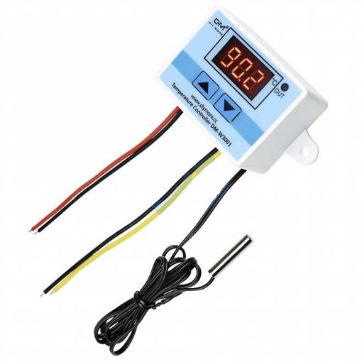 Foto - Termostat digital de perete XH-W3001 - 24V 10A; -50°C până la 110°C