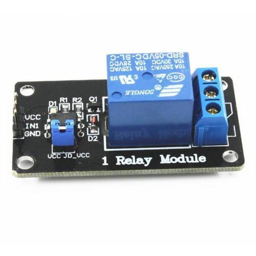 Foto - Modul releu 5V - 1 canal cu izolare optică