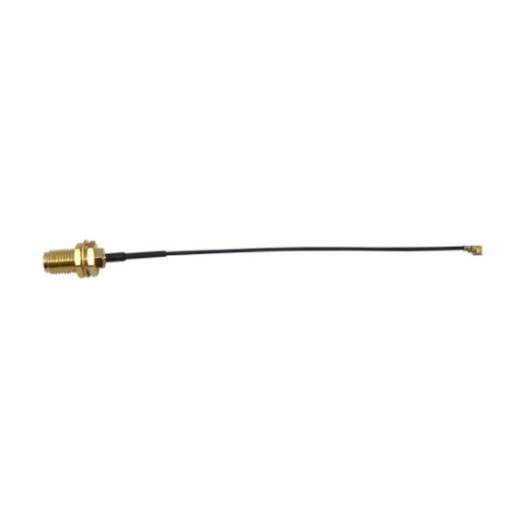 Foto - Cablul coaxial NiceRF cu conectori SMA - Femelă și IPX1,13 120 mm
